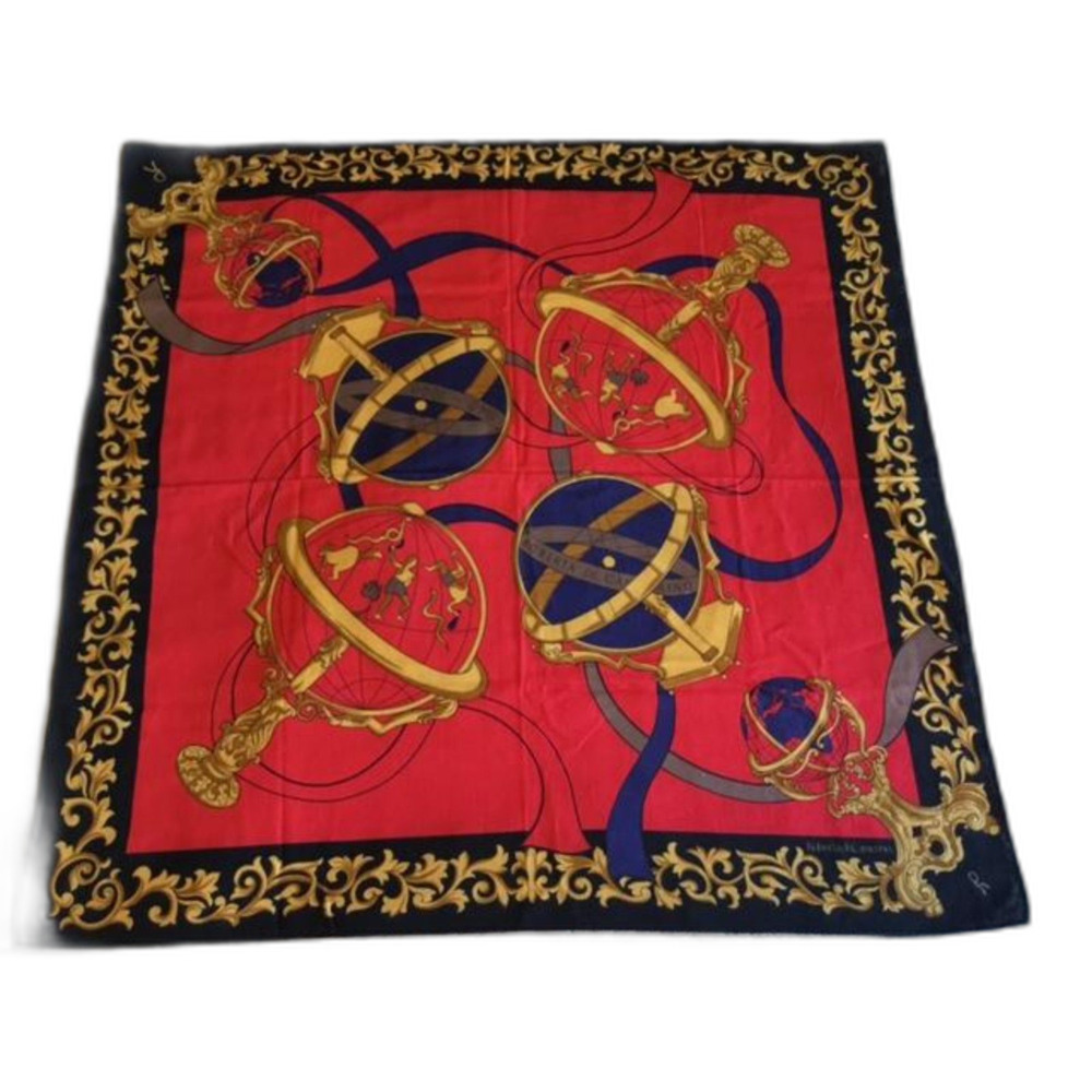 RARE Roberta di Camerino Vintage 22" Silk Square Scarf